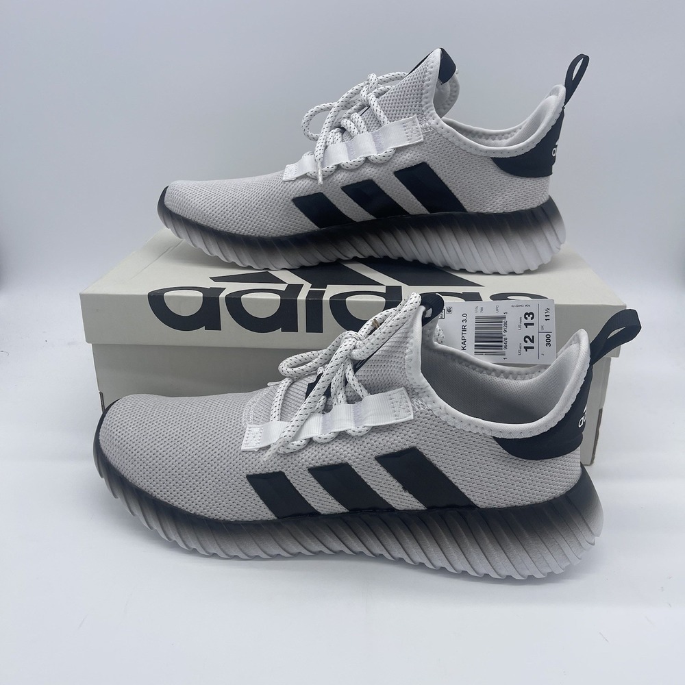 Adidas‎ Kaptir 3.0 Running Shoes Mens 12 White IE6624 New